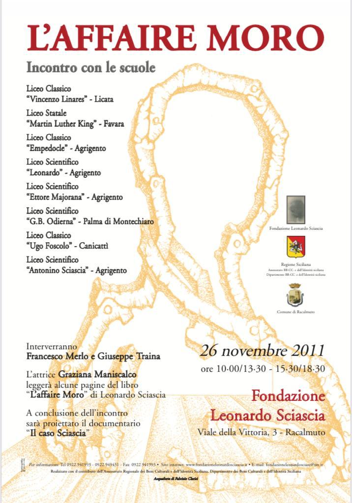 Giornate Sciasciane 26/11/2011 "L'Affaire Moro"