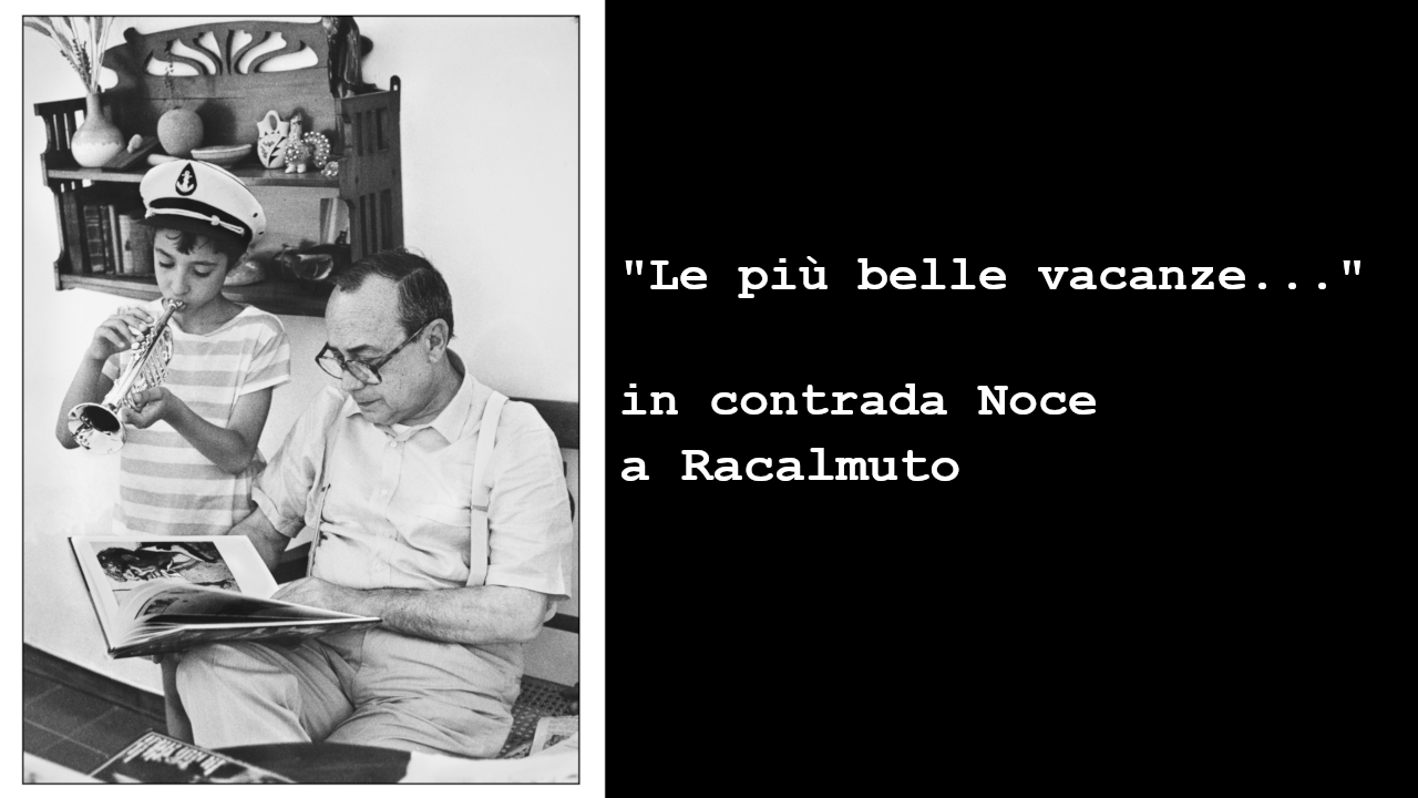"Le più belle vacanze ..." incontro nel giardino della casa dove Leonardo Sciascia scriveva in Racalmuto