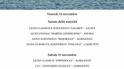 Giornate Sciasciane 14-15/11/2014 "La scomparsa di Majorana"