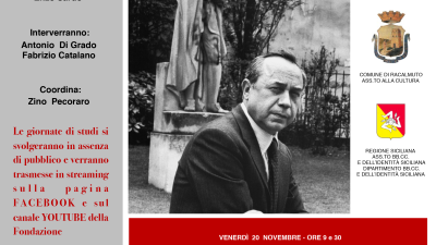 Giornate Sciasciane 21-21/11/2020 "Candido"