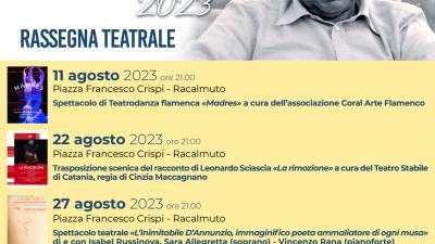 RASSEGNA TEATRALE  ESTIVA 2023