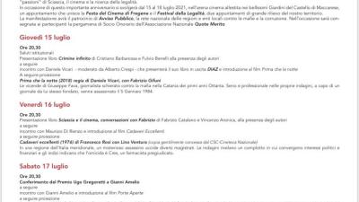 Festival del Cinema e della Legalità, omaggio a Leonardo Sciascia