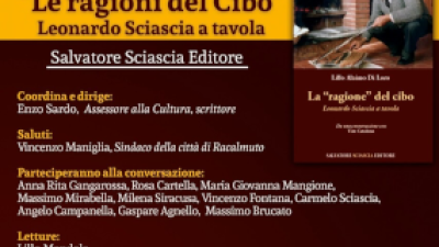 Le Ragioni del cibo, Leonardo Sciascia a tavole, presentazione del libro