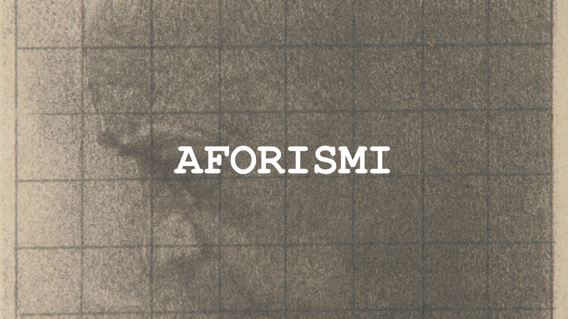 AFORISMI 10 – Da “I pugnalatori”